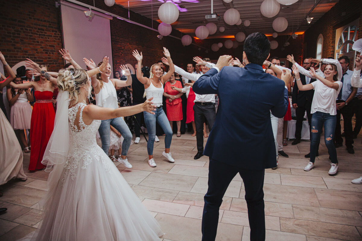 Flashmob auf Hochzeit